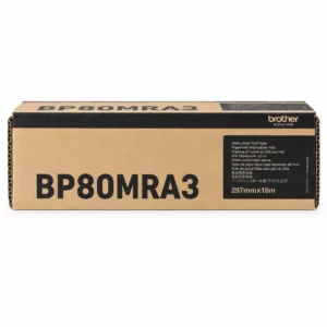 Brother A3 Matte Paper Roll BP80MRA3, packaged