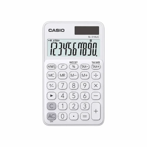 Casio SL310UC 10 Digit Calculator White – Inkjet Online