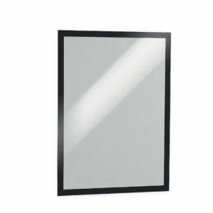 Duraframe Sign Holder, self-adhesive, A3, black