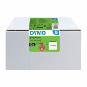 Dymo Labelwriter Multipurpose Labels, 54x70mm Pk12