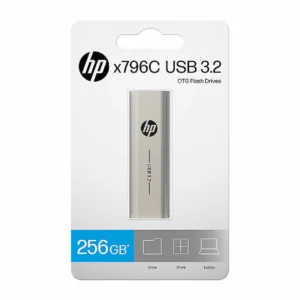 HP x796c 256gb USB Drive, packaged