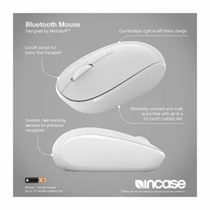 Incase Bluetooth Mouse, Grey, RJN00065, specs