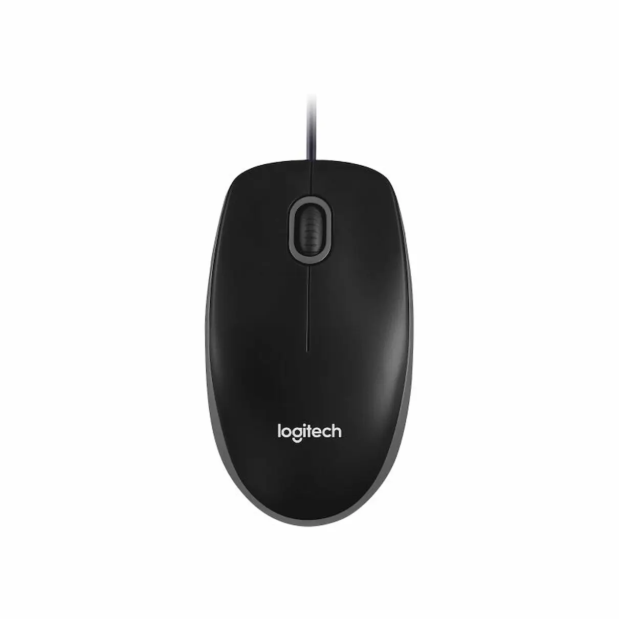 Logitech B100 Wired Mouse, Black