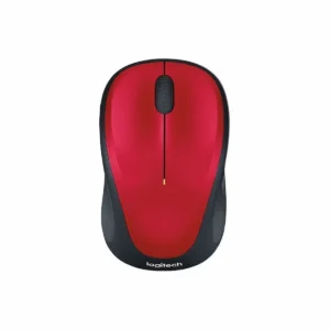 Logitech M235 wireless mouse, red
