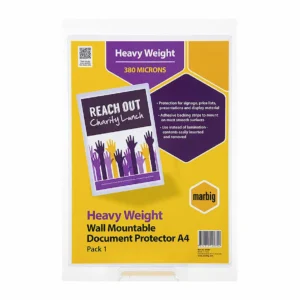 Marbig Document Protector A4, Wall Mountable