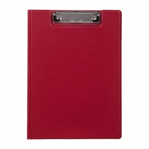 Marbig red A4 clipfolder