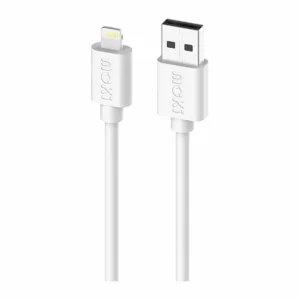 Moki Lightning to USB-A Cable, 1 metre, white