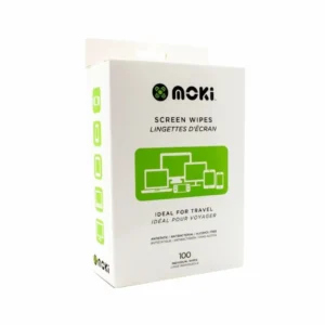 Moki Screen Wipes, Pack 100