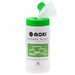 Moki Screen Wipes, Pack 80