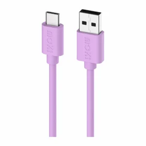 Moki USB-C to USB-A 1m Cable, Pink