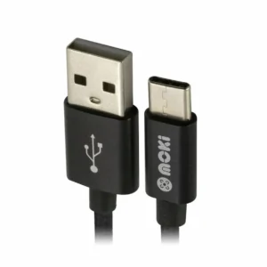 Moki 90cm Braided USB-C to USB-A Cable