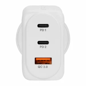 Moki PD 65W GaN Wall Charger, front view
