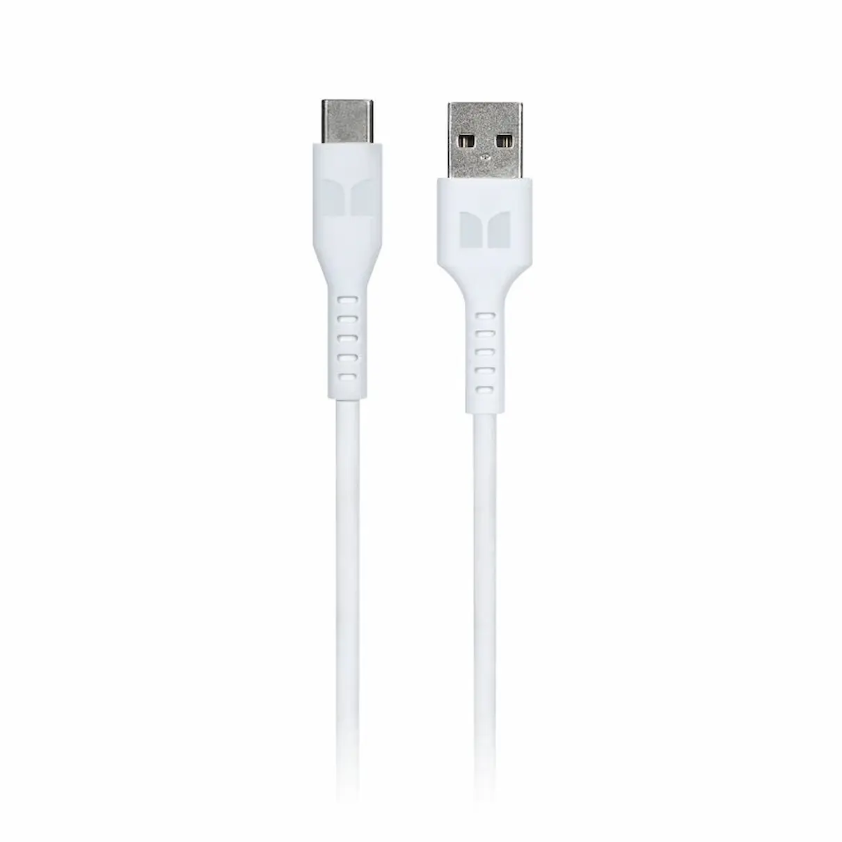 Monster USB-C to USB-A thermo 2 metre white cable