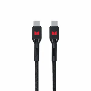 Monster USB-C to USB-C Braided Cable, Black