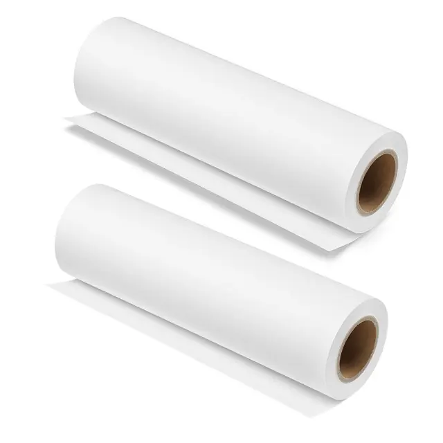 Printer paper rolls in plain, matte and glossy finishes