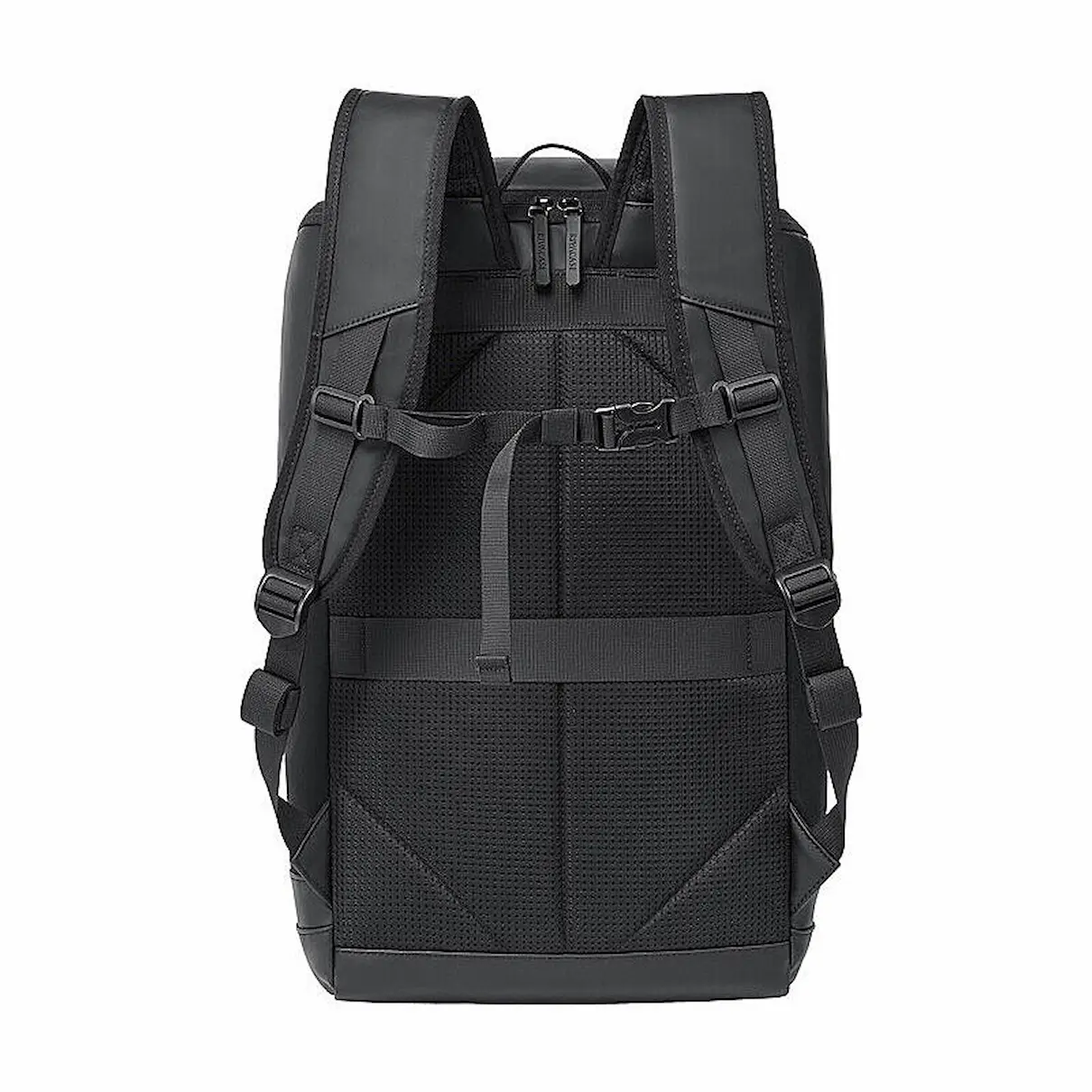 Rivacase Eden Eco Urban Backpack 20L, Black, rear