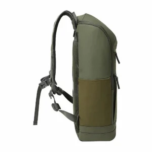 Rivacase Eden Eco Urban Backpack 20L, Olive Green, side view