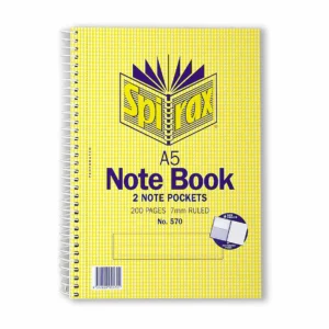 Spirax No 570 Note Book