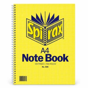Spirax No 595 Note Book
