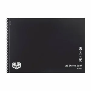 Spirax P533 Sketch Book, Black Cover, A3 Size