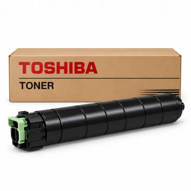 Toshiba toner cartridge with Toshiba packaging